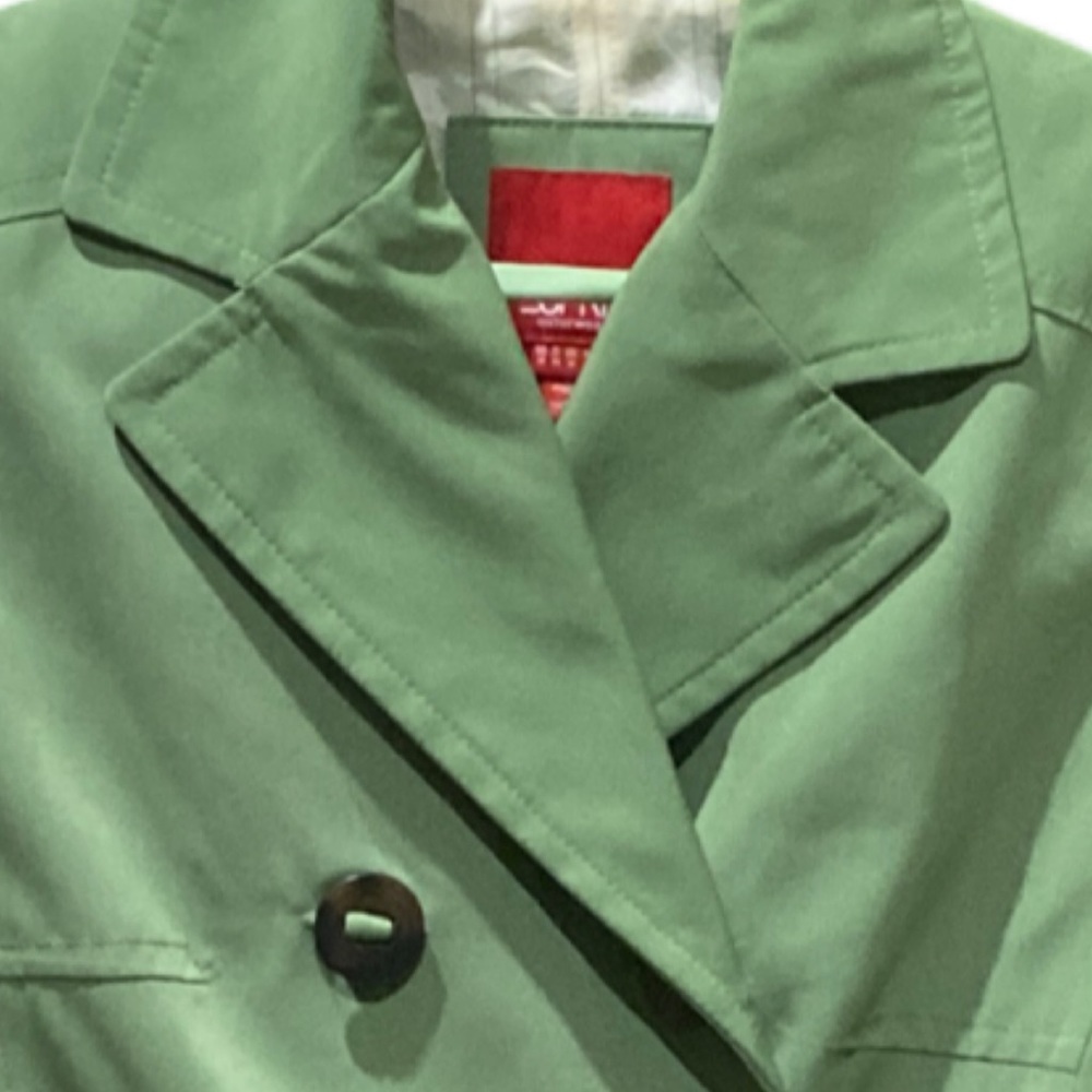 Esprit Mint Green Double Breasted Lightweight Jac… - image 3